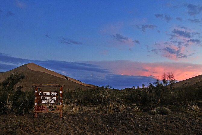 2 Days Tour: Altyn Emel National Park – Singing Dunes & Aktau Mountains - A Kazakh family guest house and local food
