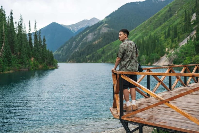 Almaty: 2-Day Tour to Kolsai-Kaindy Lakes and Charyn Canyon - Kolsai Lake, mountain water, and optional rides