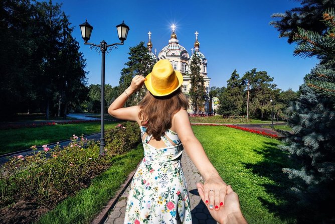 Almaty city tour - Panfilov Park and the old city center