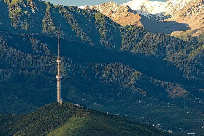 Almaty city tour and Medeu-Shymbulak-Koktobe-Green Bazar - Kok-Tobe’s city and mountain view