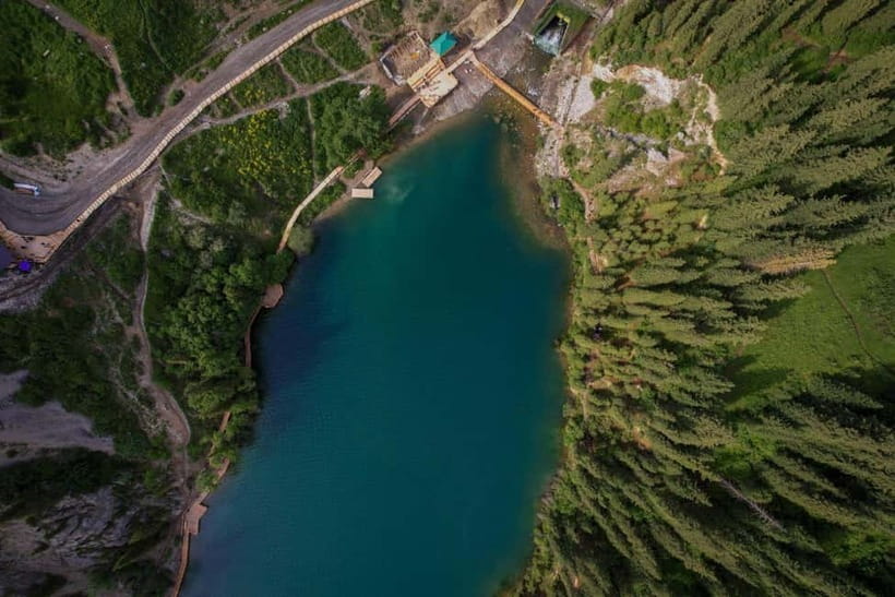 Almaty: Kolsay Lakes, Kaindy Lake & Black Canyon 1-Day Tour - Black Canyon gives the morning a dramatic start