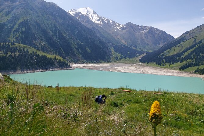 Almaty lake - The small but memorable Girl’s Tears waterfall