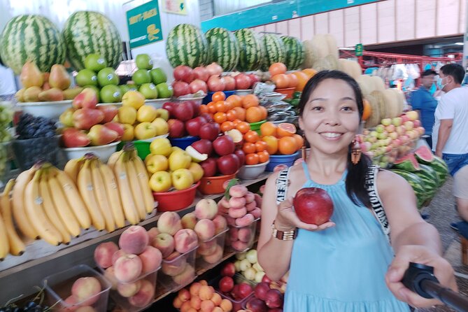 Almaty Walking Food Tour - Panfilov Park and the city’s major symbols
