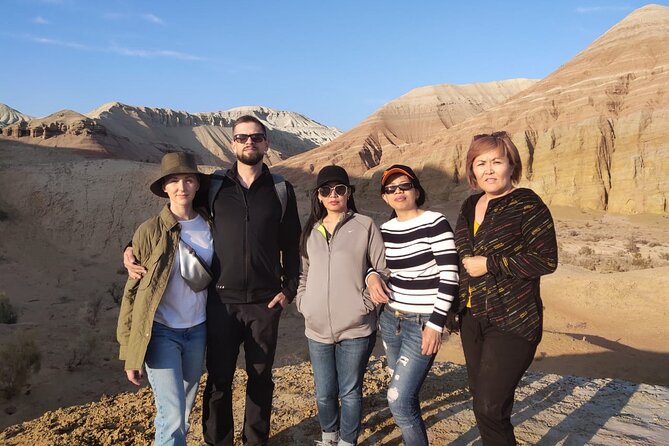Altyn emel 2 days tour. (Singing dune, AkTau, KattyTau) - Meals, water, and the overnight stay