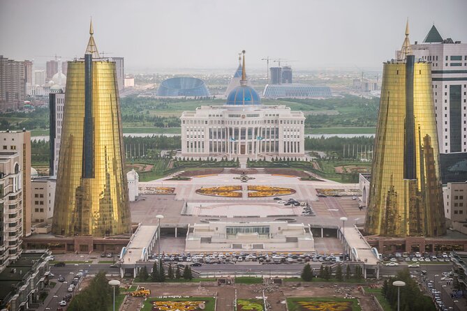 Astana Private Custom Walking Tour with A Local Guide - Nur-Astana Mosque adds a quieter change of pace