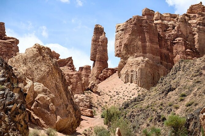 Discovering 6 Stunning Sights on Private Tour of Charyn Canyon - Castle Valley: the 2.5-kilometer opening walk