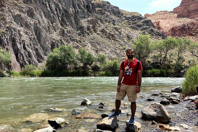 Discovering 6 Stunning Sights on Private Tour of Charyn Canyon - Stone Shelf and the volcanic zone