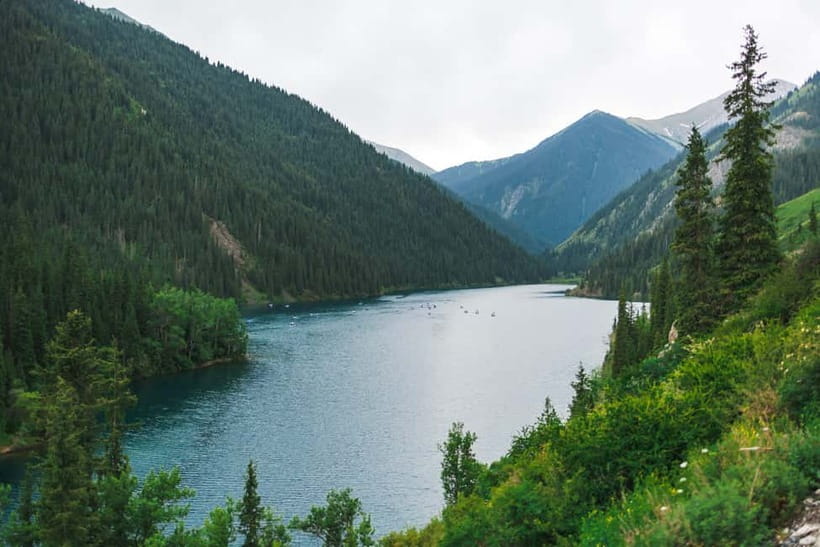 From Almaty: Charyn Canyon and Kolsai-Kaindy Lakes Day Trip - Kolsai Lake and the quietest hour of the trip
