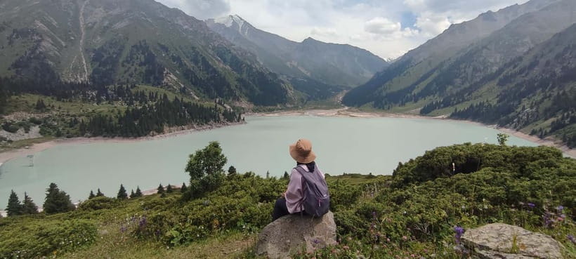 Hiking to the magical Big Almaty Lake - From Almaty to the ecological checkpoint