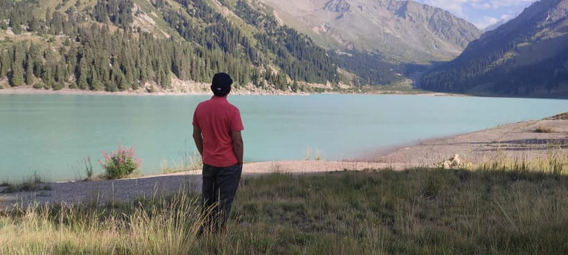 Hiking to the magical Big Almaty Lake - Forest trails, the Japanese Road, and two rivers