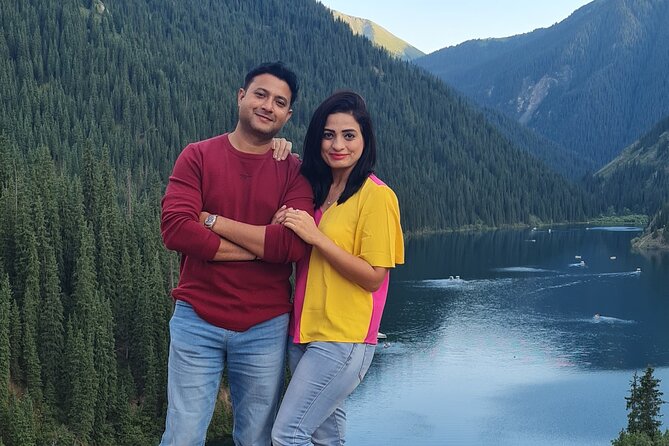 One day Private Tour to Charyn Canyon, Kaindy and Kolsay Lakes - Kaindy Lake and the flooded forest