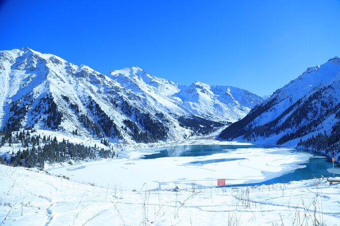 Private Big Almaty Lake Hiking Tour with alternatgive Pipeline - Big Almaty Lake at 2,511 meters