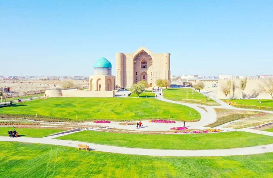 Turkestan Gloriously Isolated - Day Tour from Tashkent - The Yasawi complex, the day’s main event